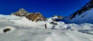 Il pic de la Moulinière già in vista ma ancora distante
