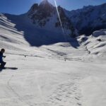 Neve leggermente abborbidita anche nella parte centrale 