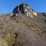 Mi avvicino sul sentiero al M.Corno