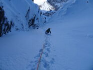 Tanta neve da tracciare tra i due salti principali