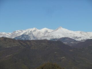 Mongioie e Pizzo dalla torre