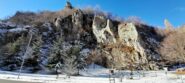 il sito di arrampicata in veste invernale..