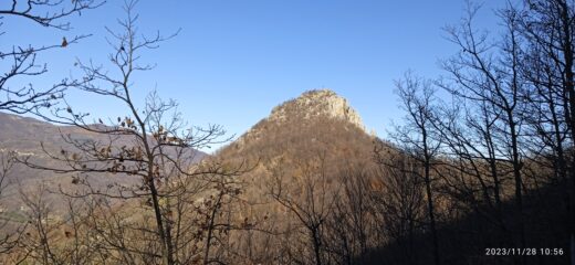 Monte Pietra Ardena andando verso Sant'Anna 