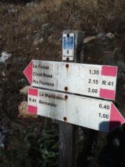 indicazioni sul percorso
