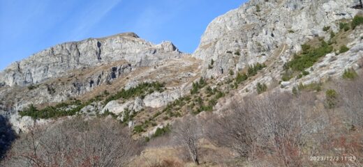 Salita per il Passo delle Mastrelle 