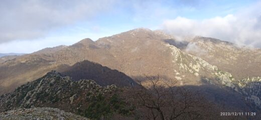 Il Monte Carmo dal Monte Ravinet 
