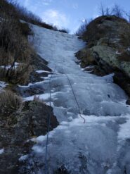 calata su Abalakov presente (60 m.)