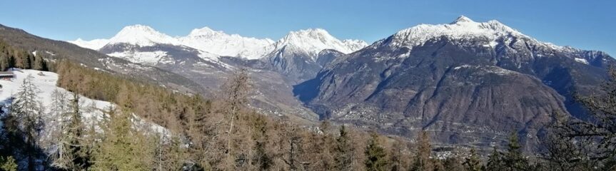 Panorama verso la Valpelline