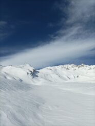 Il vallone e il rifugio.