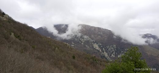 Il Monte Carmo (m.1389) dalle Case Peglia 