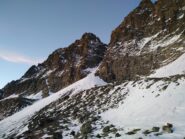 Avvicinamento al canale dal colle di Viso.