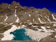 Aiguille de Chambeyron e Lac des Neuf Couleurs