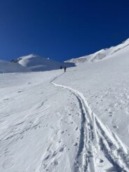 la valletta adducente alla cima