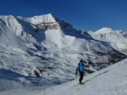 In salita, si respira l'inverno qui...