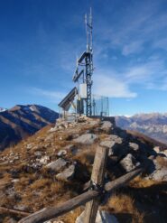 antenne sulla cima Piastra 