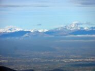 panorama verso Monviso e pianura