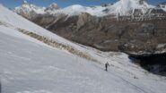 Risalendo i pendii del ravin de la Tourtelle