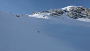 Discesa dal col della Croupe de la Tourtelle