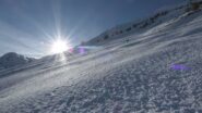 Sui pendii del Rocher Ferrier