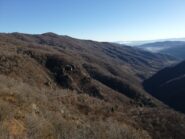 Vista dal sentiero tra Fasciot e Gilba