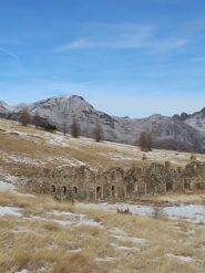 la salita finale dal colle