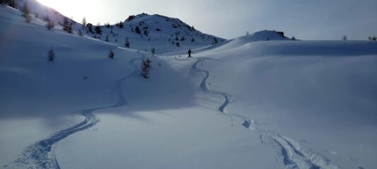 Neve splendida nelle vallette