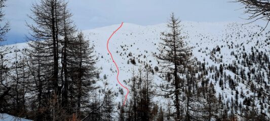 La nostra discesa dal Genevris