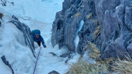 In uscita dal passaggio chiave