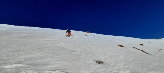 Prima discesa expo sud est da tete Dure