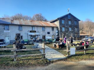 Il rifugio  Pratorotondo. 