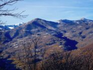 monti san Bernardo e Roccerè dalla cima