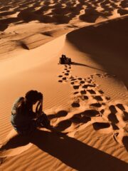 Tramonto sulla duna più alta