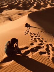 Tramonto sulla duna più alta