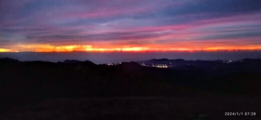 Alba sul Monte Armetta 