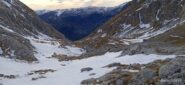 Discesa verso il Pian dell' Olio e Viozene 