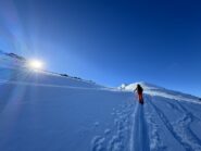 Sole e cima spuntano