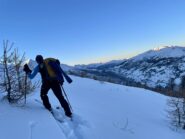 Verso la cima 