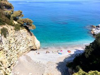 Cala degli Inglesi a Bergeggi