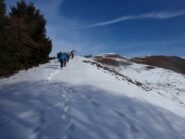 sul costone verso la Cialancia 