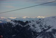 dal colletto vista sulle alpi cozie e graie