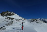 L'ultimo tratto verso Cima Saurel 
