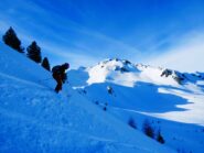 Laggiù sullo sfondo il Gimont