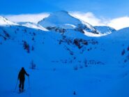 Al termine della stradina di accesso, con il Giornalet sullo sfondo