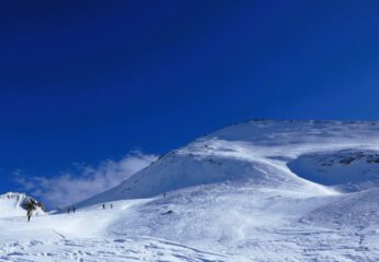 Il bel pendio ovest del Giornalet