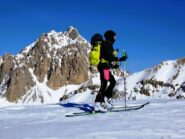 Arrivo in cima, con Vallonasso e Sautron sullo sfondo