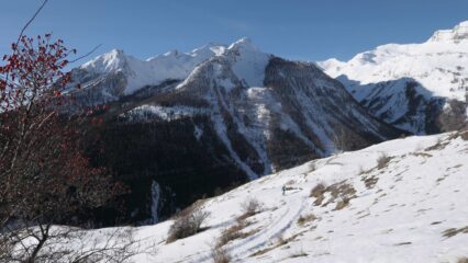 Sulla stradina nella parte bassa