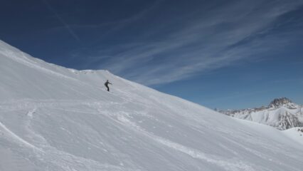 Discesa verso il Vallon de  Lauzanier
