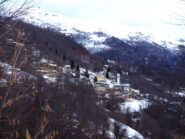 Oncino visto dalla strada per Ruetto.