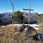 Dalla cimetta verso il Raccias