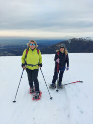 Partenza con le ciaspole